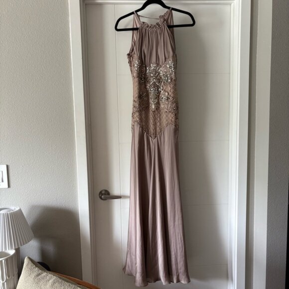 Sue Wong Nocturne vintage Y2K beaded gown size 4 - Picture 1 of 16